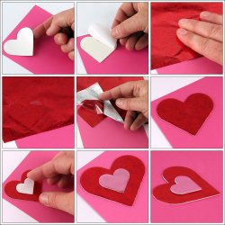 3D Foam Hearts