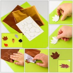 3D Foam Leaves