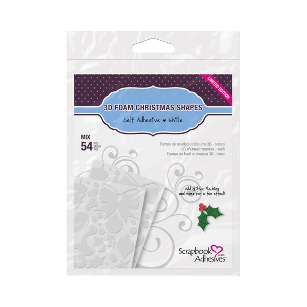 3D Foam Christmas Shapes