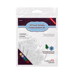 3D Foam &amp; Foil Holiday Embellishment Kit