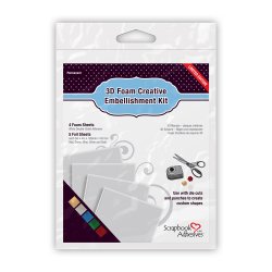 3D Foam &amp; Foil Creative Embellishment Kit