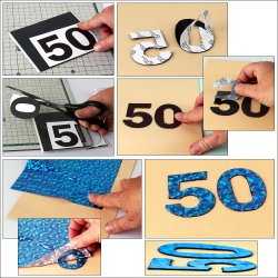 3D Foam &amp; Foil Creative Embellishment Kit