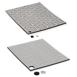 3D Foam Circles Black Mix