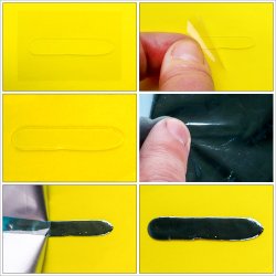 Scrapbook adhesives Adhesive Lines, 1 x .16in, 25 x 4mm permanent glue  adhesive lines 200pcs.