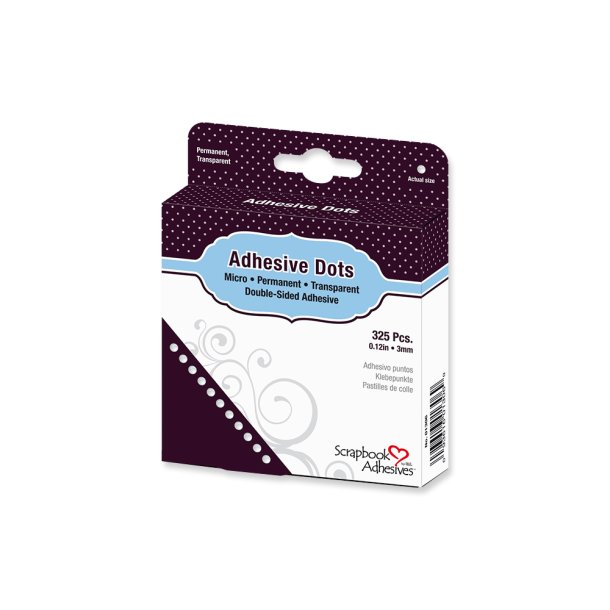 Double-Sided Tape Runner Refill Dots Permanent - Scrapbook Adhesives by 3L