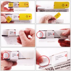 Adhesive Dots Large Repositionable, 13mm removable rubber based glue  adhesive dots