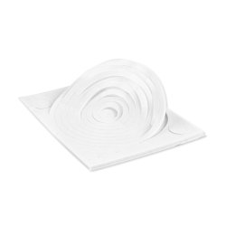 3D Skum Cirkler Hvid 