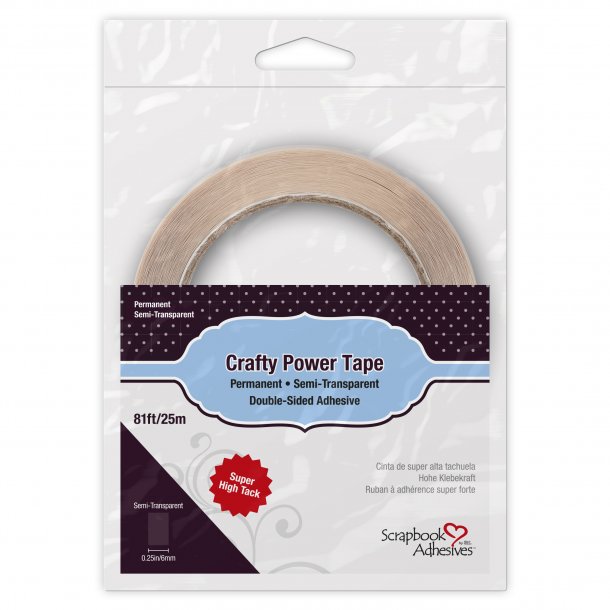 Crafty Power Tape - Semi Transparent