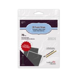 3D Foam Strips Black