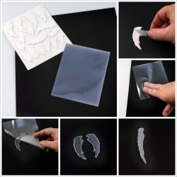 Metallic Foil Sheets Silver