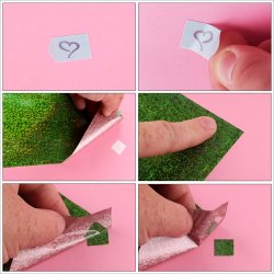 Mounting Squares Permanent 500 pcs.