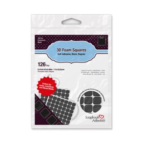 3D Micro Square Foam Squares (1089 squares per sheet - 3mm)