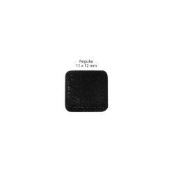 3D Foam Squares Black Regular