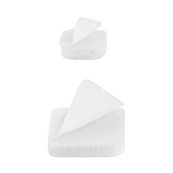 3D Foam Squares Thin White Mix