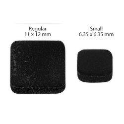 3D Foam Squares Black Small