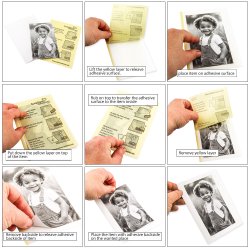 Adhesive Sheets 150 x 100mm 10 stk.