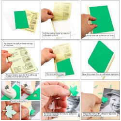 Adhesive Sheets 150 x 100mm 10 stk.