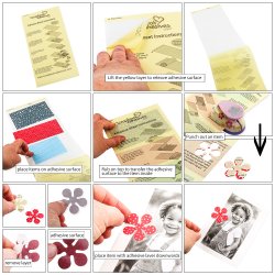 Adhesive Sheets 152mm x 304mm 5 stk.