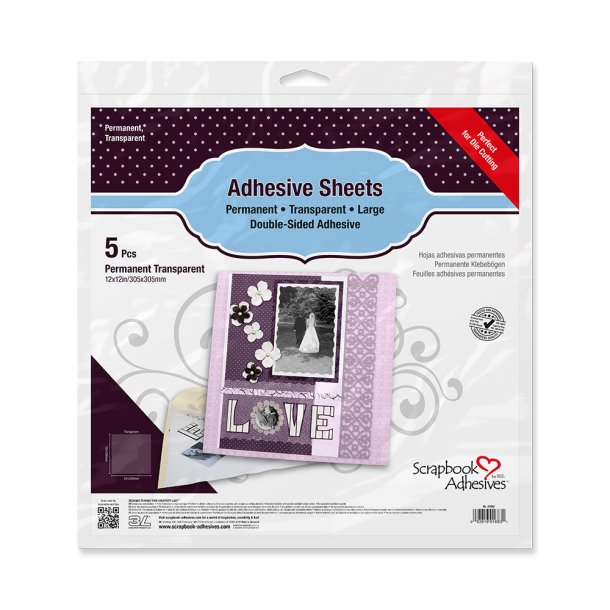 Adhesive Sheets 305mm x 305mm 5 pcs.
