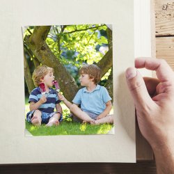 Fotohjrner Transparent 250 stk.