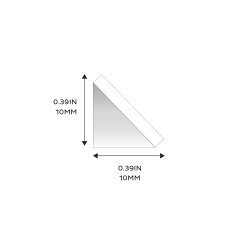 Fotohjrner Transparent 250 stk.