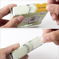 Fotohjrner Transparent 250 stk.