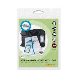 Self-Laminating Tags with Loop 60x95 mm