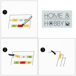 Index Tabs Assorted 12x25mm 72 pcs