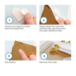 Metallic Foil Sheets Variety Colors