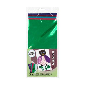 Metallic Foil Sheets Variety Colors 