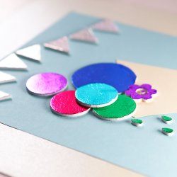 Metallic Foil Sheets Variety Colors 