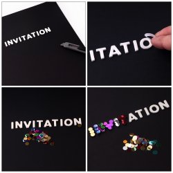 3D Foam Invitation