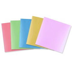 Metallic Sheets Pastel