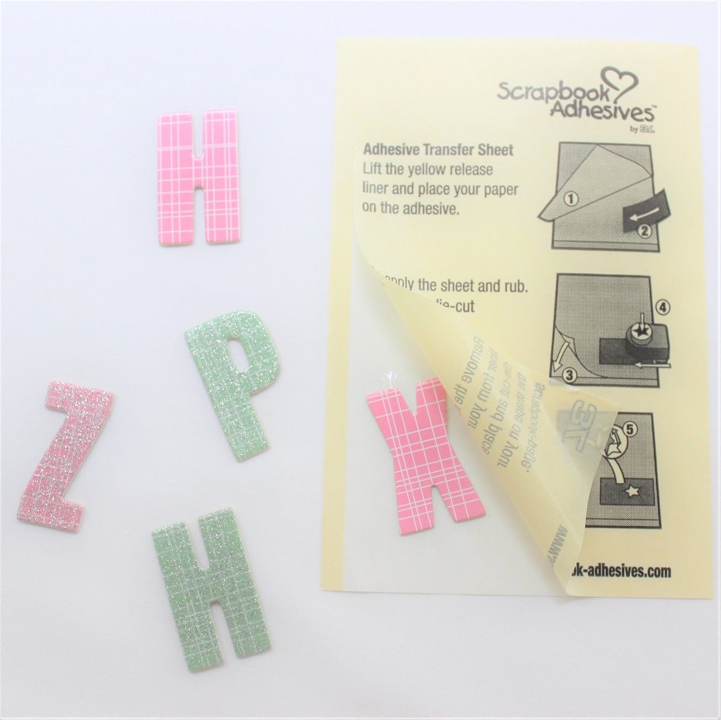 10Pcs/set Clear Double Sided Adhesive Sheets Adhesive Tap Sheet