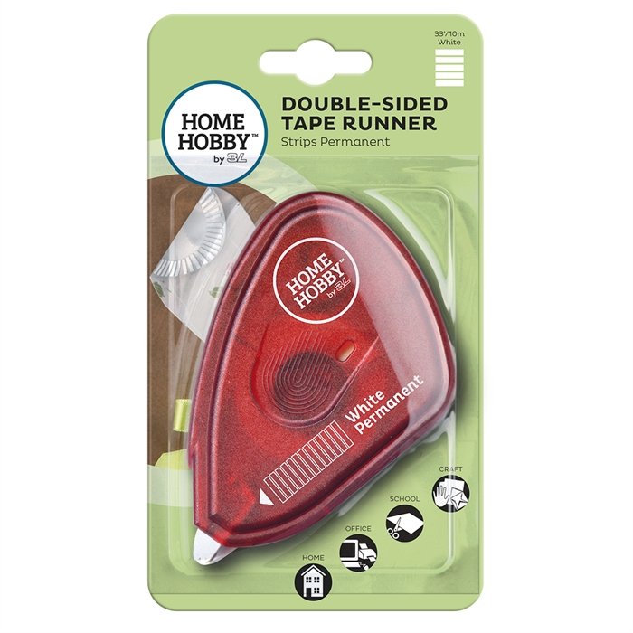 DoubleSided Tape Runner Strips Permanent 10m Buy now