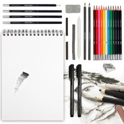 Artist Sketch Pencil set of 4 - Buy online from HomeHobby