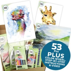 Watercolor Studio Kit Plus  Ostrich by Gerard Hendriks  Advanced